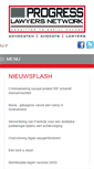 Mobile Screenshot of progresslaw.net